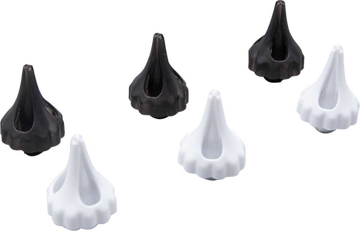 Goedkoopste Wush vervangingsstips set van 6 - accessoires voor Wush oorreiniger - zachte & flexibele vervangingsstips - oorsmeerverwijderaar