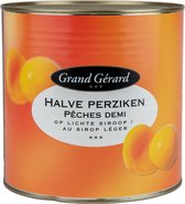 Grand Gérard Halve perziken op siroop 2,5 kilo