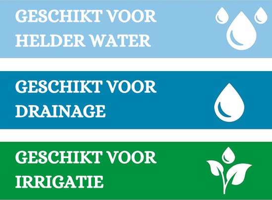 Vuilwaterpomp 75W - 3000 L/u, Max. Opvoerhoogte 3,2 M, Ideaal Voor Afwatering Inclusief Slang En Adapters