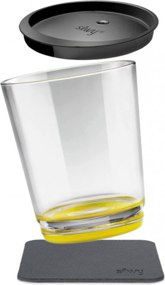 Silwy Tritan Glas 0.25L Geel