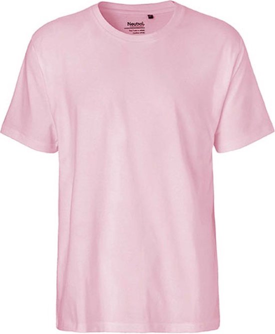 2 Pack Fairtrade Unisex Classic T-Shirt met korte mouwen Light Pink - 3XL