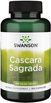 Swanson - Cascara Sagrada - Spijsvertering & Stoelgang* - 450mg - 100 caps