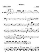 Drum Sheet Music: Karnivool - Karnivool - Themata