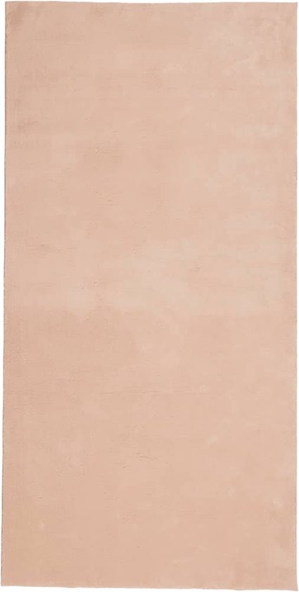 vidaXL-Vloerkleed-HUARTE-laagpolig-zacht-wasbaar-100x200-cm-roze