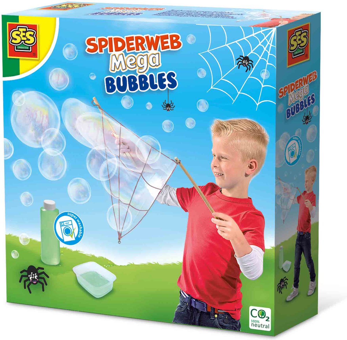 SES Outdoor Spinnenweb Mega Bubbles