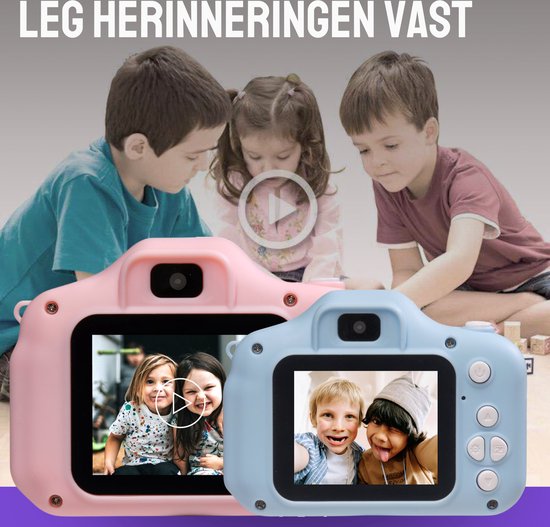 VIKILEE Kindercamera, digitale fotocamera, kinderfotografie, digitale