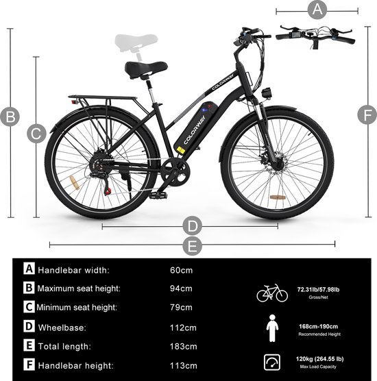 Hxrfoak Hailong Ebike accu 36 V, 15 Ah, lithium-ion accu met USB-aansluiting, oplader voor elektrische fiets, 700 W, 500 W, 350 W, 250 W motor