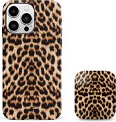 xoxo Wildhearts Wild Thing - siliconen hoesje geschikt voor iPhone 14 Pro Max - Double Layer (telefoonhoesje + case geschikt voor Airpods 1/2)