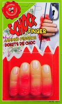 Erfurth Nep afgehakte vingers - 4x vingers - met nep bloed - fun/fop artikelen
