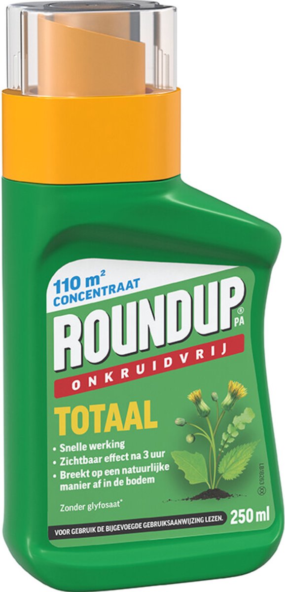 ROUNDUP® Totaal Onkruidvrij Concentraat - 250ml voor 110m² van Roundup — afbeelding 2