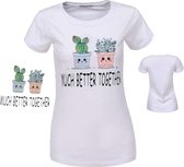 Glo-Story t-shirt wit much better together S