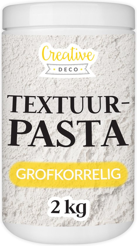 Pâte à texture Creative Deco grain grossier 2 kg.