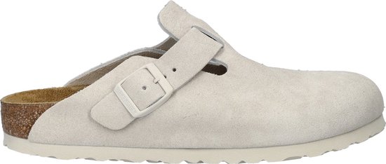 Birkenstock Boston Dames Pantoffels - Sloffen - Dames - Beige - Maat 41