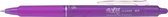 Pilot Frixion - stylo clicker 0,7 mm - effaçable - violet - 4731