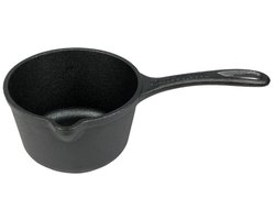 Valhal Outdoor - sauspan / steelpan 1L met steel - gietijzer - schenktuit - VH1L.SP