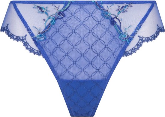 Foto: Lise charmel de cristel et d eau string blauw ach0060 s