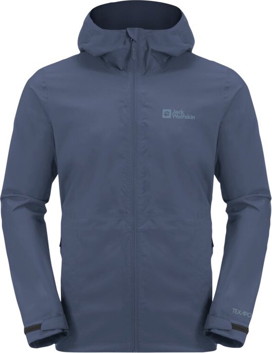 Jack Wolfskin Elsberg 2.5L Jacket Men - Outdoorjas - Heren - Evening Sky - Maat L