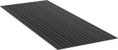 MSW Bootvloer - 240 x 90 cm - antraciet/zwart