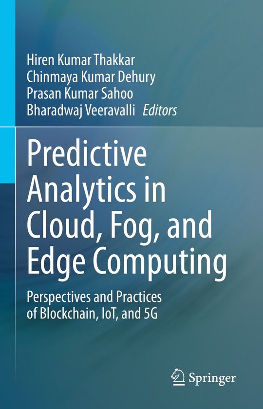 Computer Science (R0) - Predictive Analytics in Cloud, Fog,  ... - cover
