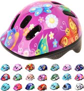 Baby fietshelm - Fietshelm baby - Kinderfiets helm - Fietshelm voor jongens & meisjes - Roze - Maat S (45-50 cm omtrek) - Houd je kind veilig op de fiets!
