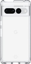 ITSkins Doorzichtig Hoesje geschikt voor Google Pixel 7 Telefoonhoesje Flexibel TPU | ITSkins SpectrumClear-R Backcover Shockproof | Doorzichtig Telefoonhoesje Pixel 7 | Schokbestendig Pixel 7 Telefoonhoesje | Anti Shock Proof - Transparant