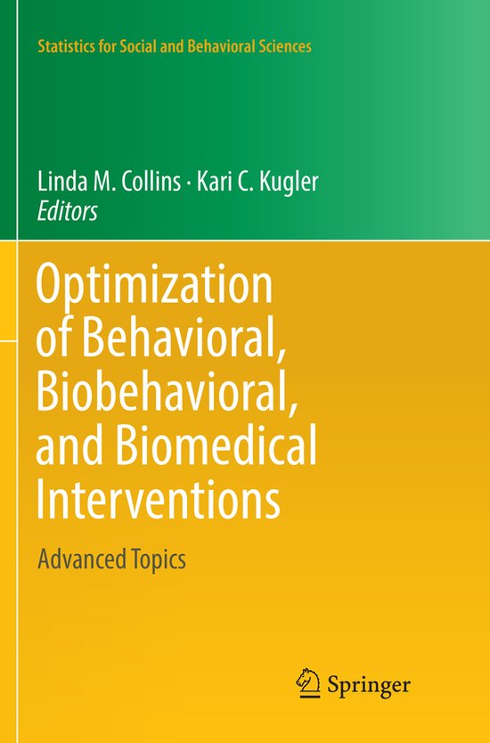 Statistics for Social and Behavioral Sciences- Optimization  ... - cover