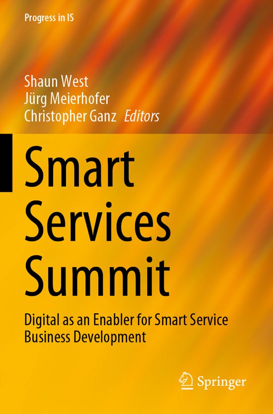 Progress in IS- Smart Services Summit - cover