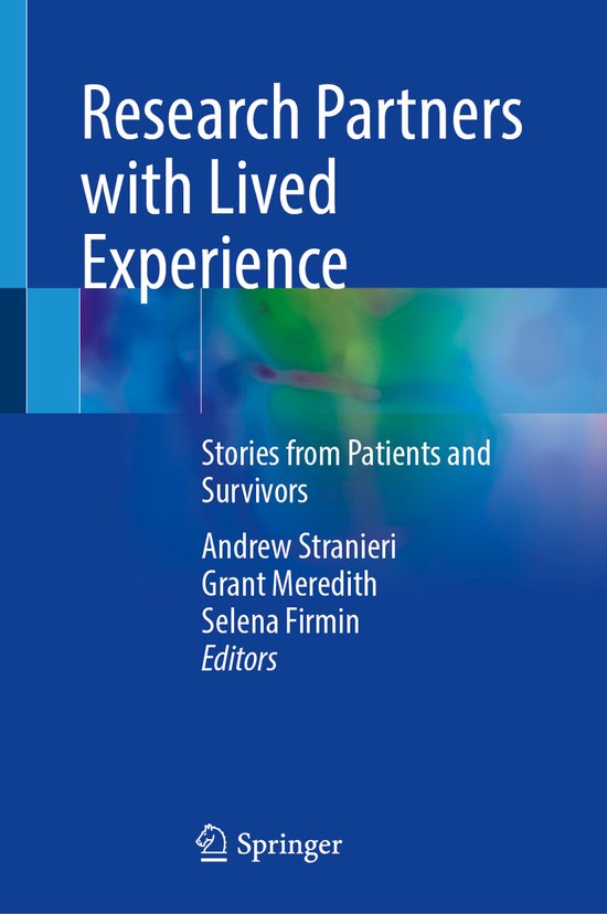 Research Partners with Lived Experience - cover