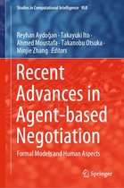 Studies in Computational Intelligence 958 - Recent Advances in Agent-based Negotiation