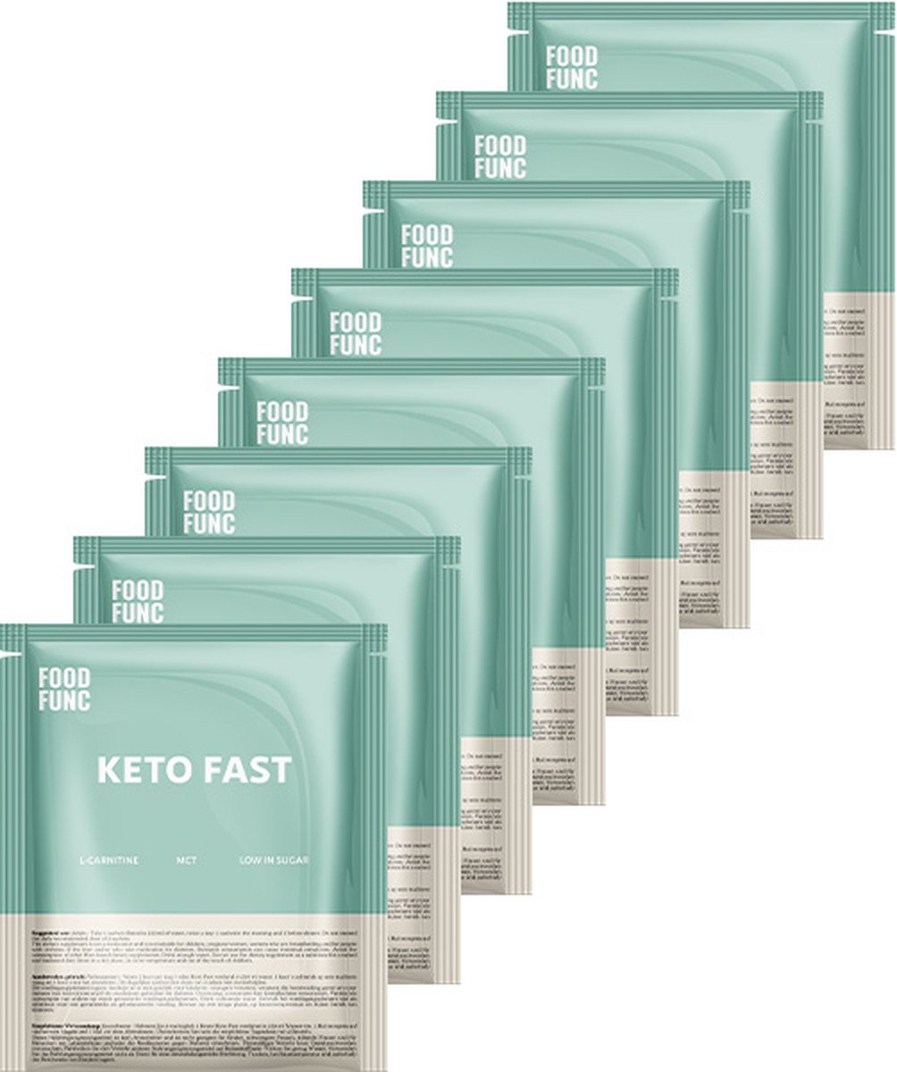 Goedkoopste Foodfunc | Keto Fast | 8 Stuks | 8 x 18,02 g | No Junk Just Func