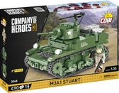 Cobi Company of Heroes 3 bouwset - 3048 - M3A1 Stuart Tank - 490 onderdelen