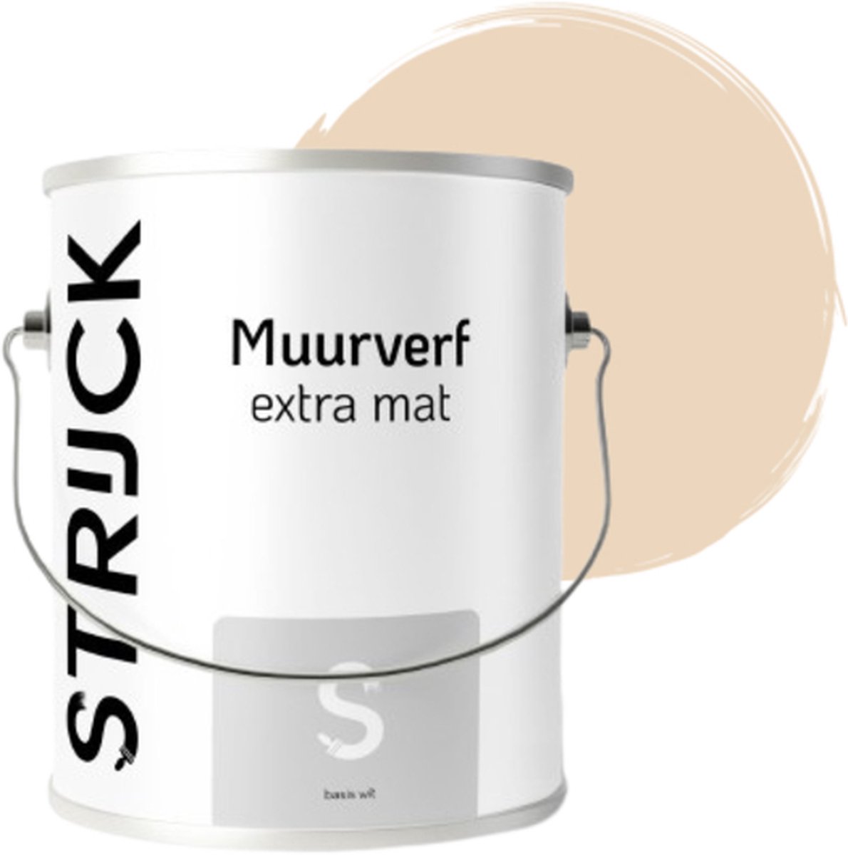 STRIJCK Muurverf Extramat - Haver - 127Y-2 - 2.5 liter