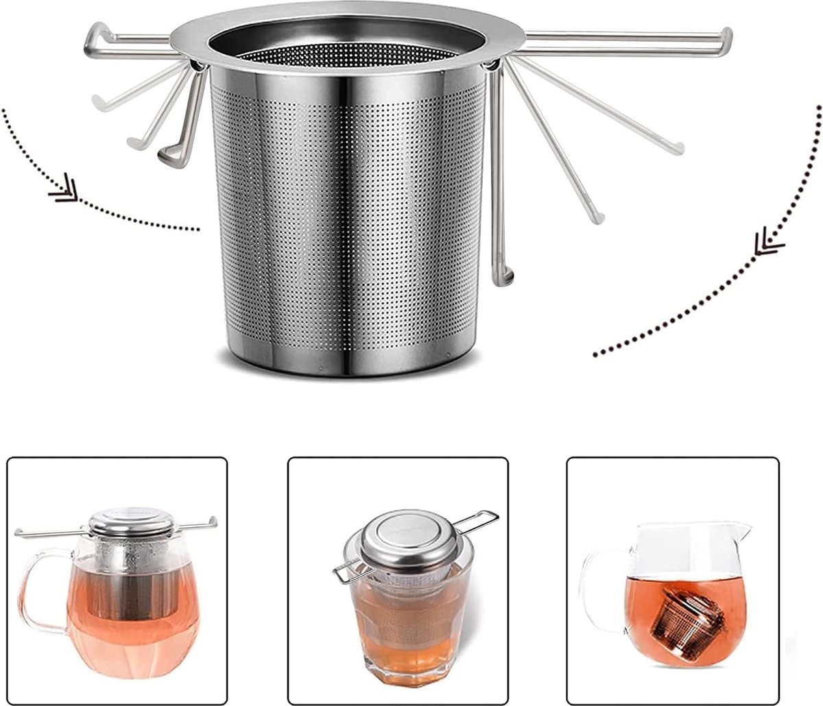 Herbruikbare theefilter van Ah Table - Theezeefje voor losse thee