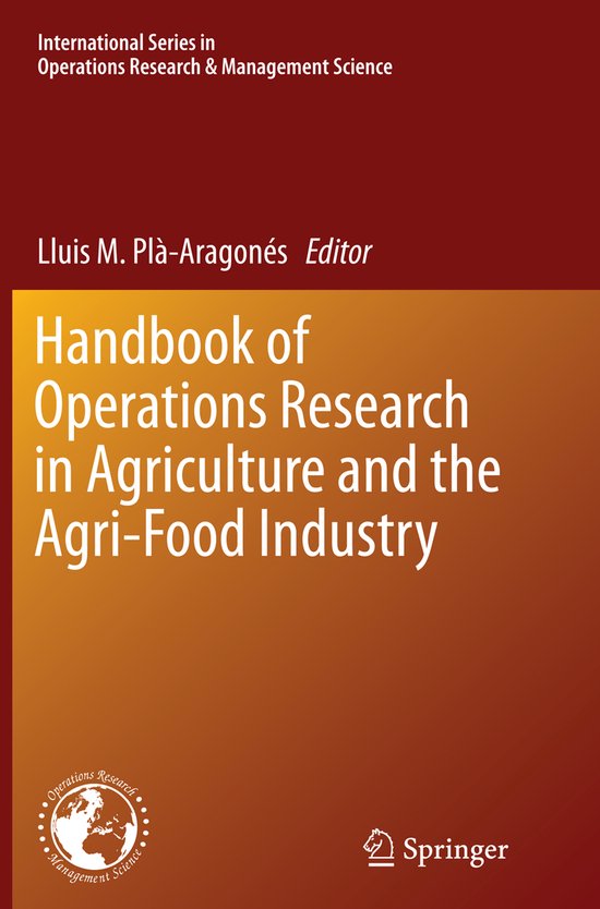 Handbook of Operations Research in Agriculture and the Agri- ... - cover