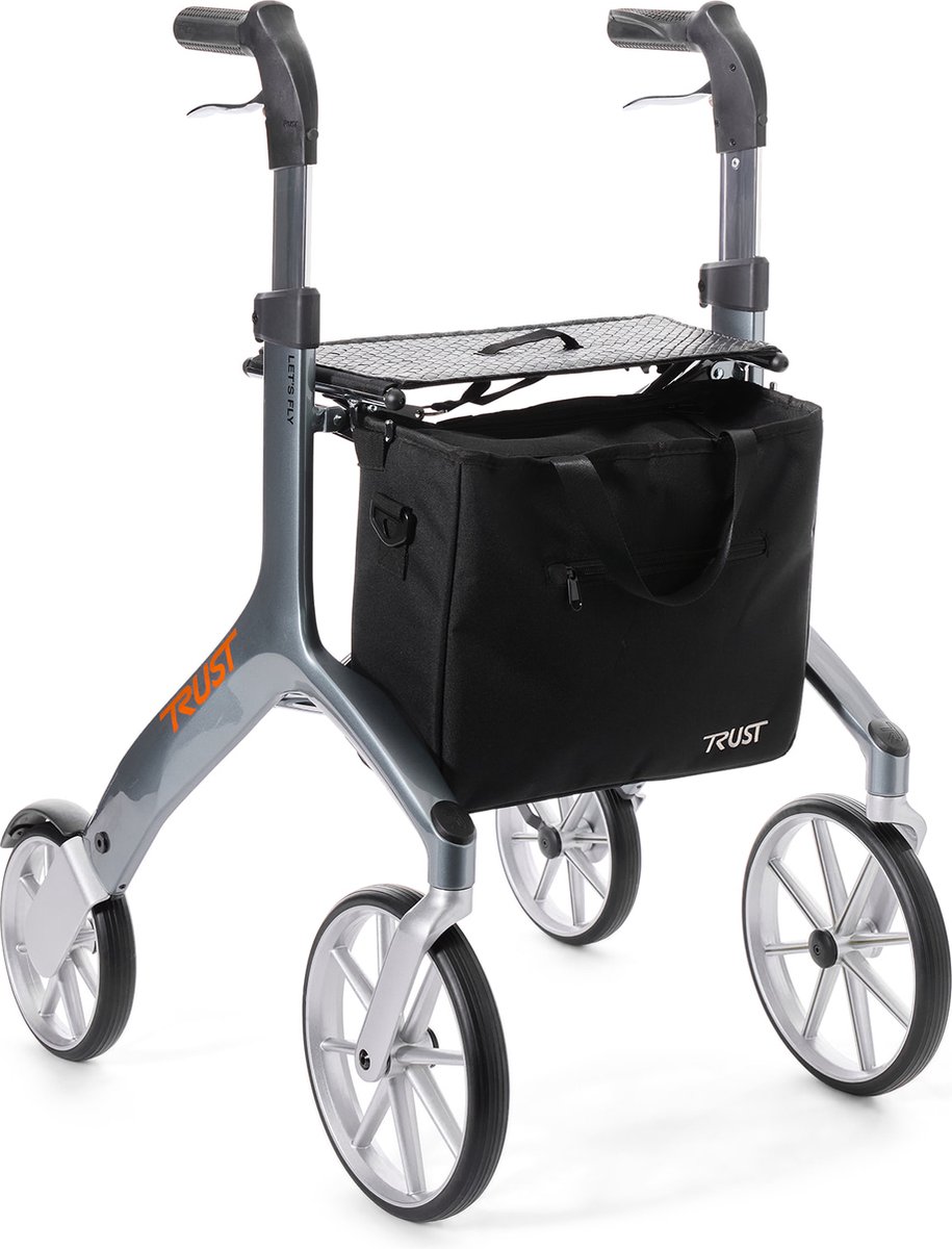 Goedkoopste Trust Care Rollator Let's Fly Grey