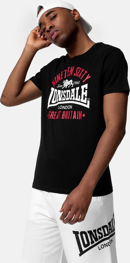 Lonsdale Heren-T-shirt normale pasvorm KILCHOAN