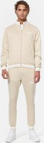 Lonsdale Trainingsanzug Ashwell Trainingsanzug schmale Passform Sand/White-XL