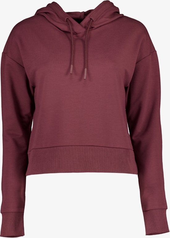 Osaga cropped dames hoodie rood - Maat L
