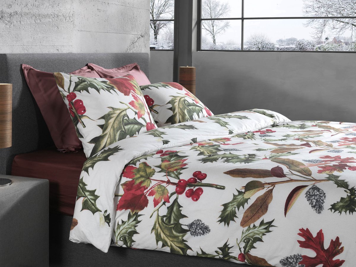 Heckettlane Heckett & Lane Flanel Dekbedovertrek Rifha (Multi) - 240x200/220 cm