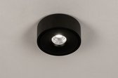 Lumidora Opbouwspot 74345 - MADISON - Ingebouwd LED - 9.4 Watt - 919 Lumen - 2700 Kelvin - Zwart - Metaal - Badkamerlamp - ⌀ 12 cm
