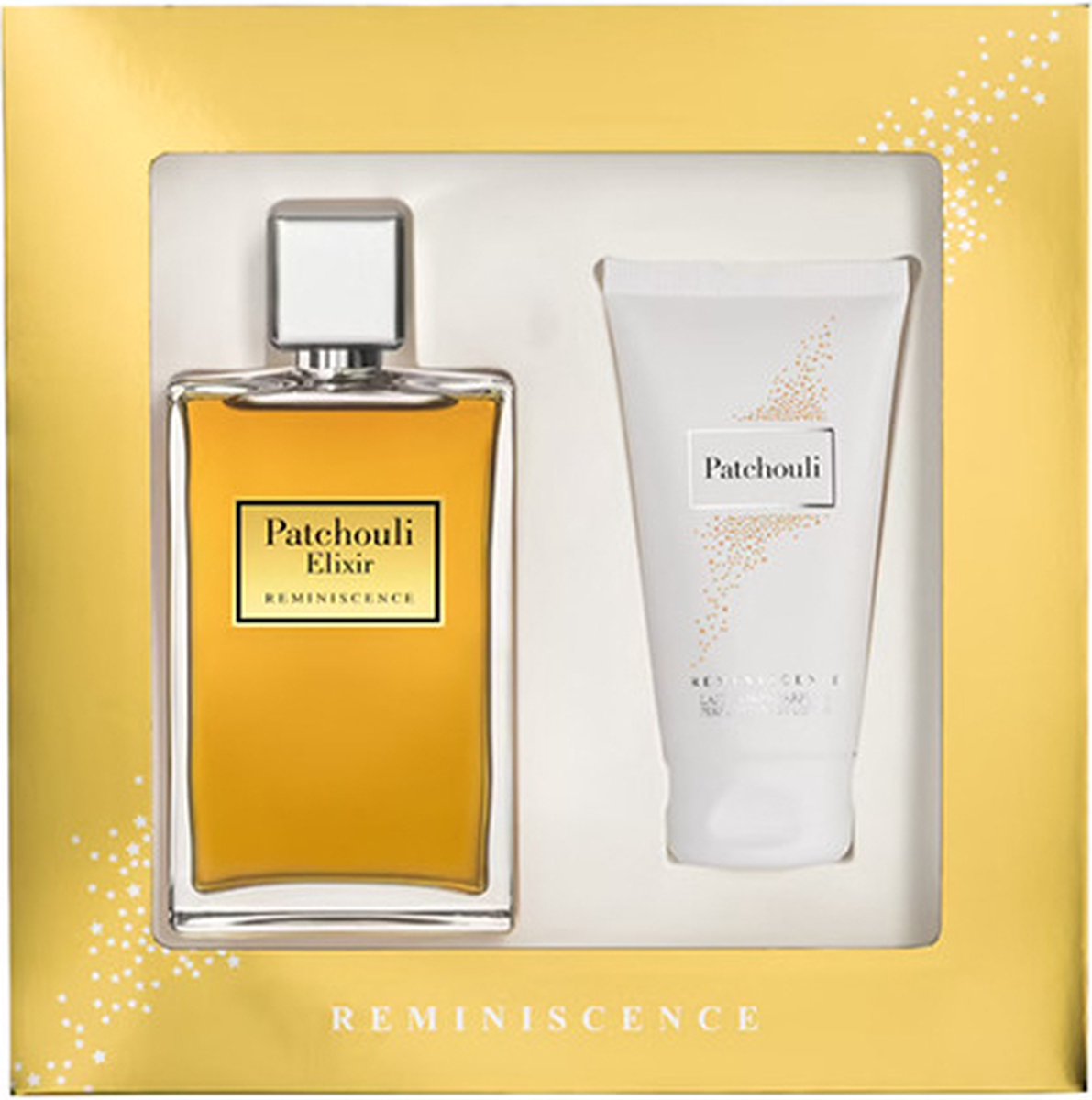 Goedkoopste Reminiscence Patchouli Elixir Giftset - 100 ml eau de parfum spray 75 ml bodylotion - cadeauset voor unisex