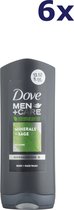 6x Dove Men shower mineral & sage 250ml