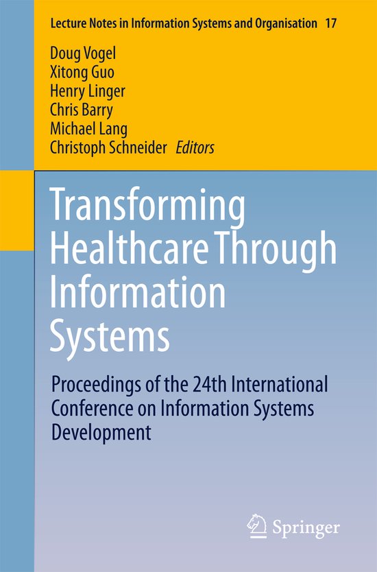 Transforming Healthcare Through Information Systems - cover