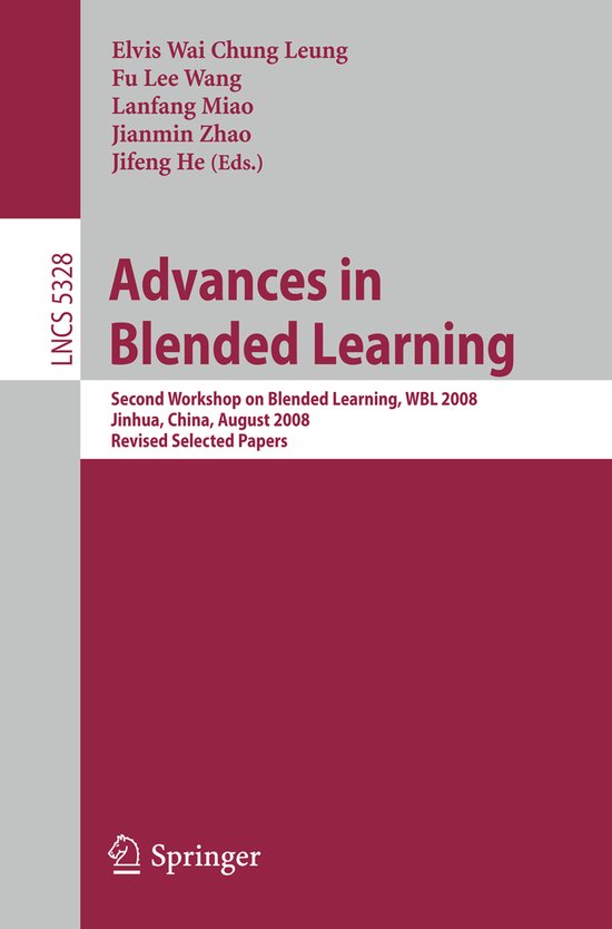 Advances in Blended Learning - cover