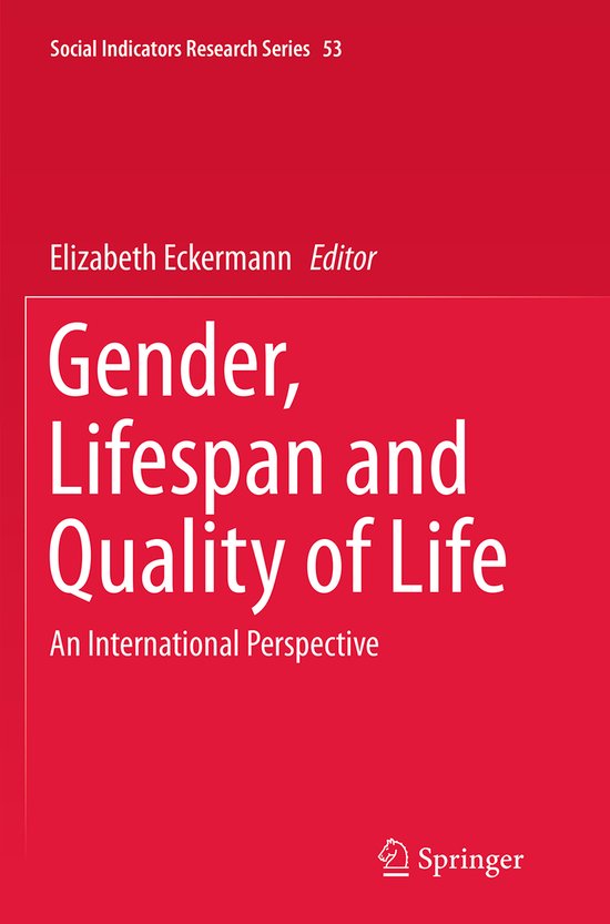 Social Indicators Research Series53- Gender, Lifespan and Qu ... - cover