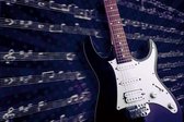 Fotobehang - Electric Guitar 375x250cm - Vliesbehang