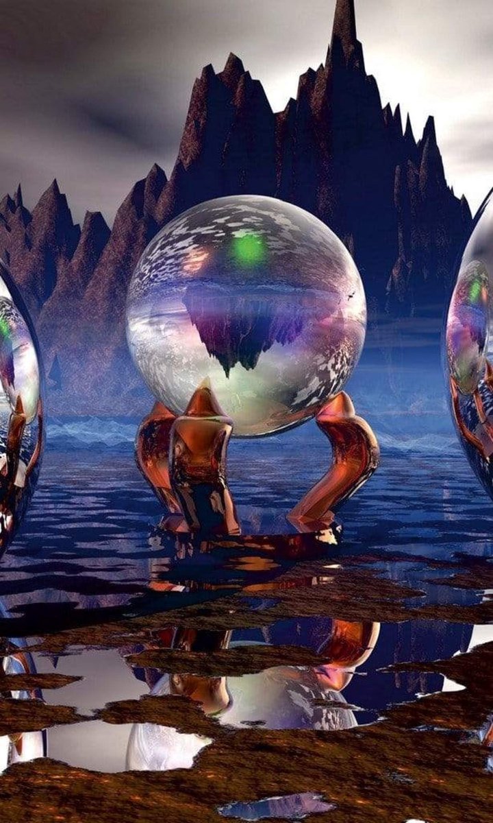 Fotobehang - Crystal Vision 150x250cm - Vliesbehang