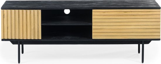 Furntastik Tv-meubel, 2D, 140 cm, B180 naturel