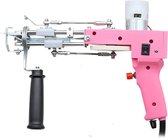 Premium Tufting Gun Beginnerspakket - Borduurmachine 2 in 1 - Naaimachine - Roze