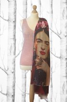 Multicolor sjaal Frida Kahlo Flowers